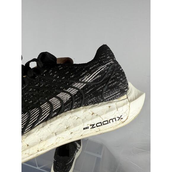 Nike ZoomX Invincible Run Flyknit 3 Men’s 9 Black White DR2660-001 Running Shoes - Picture 5 of 6